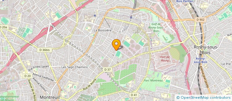 localisation de l'entreprise MONSIEUR ABDOUKARIM DIALLO à MONTREUIL