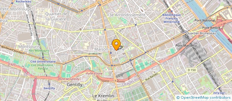 localisation de l'entreprise MONSIEUR ABDOUKARIM MBAYE  PARIS