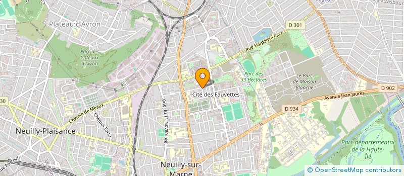 localisation de l'entreprise MONSIEUR ABDOUL ANZIZE MHADJOU à NEUILLY-SUR-MARNE