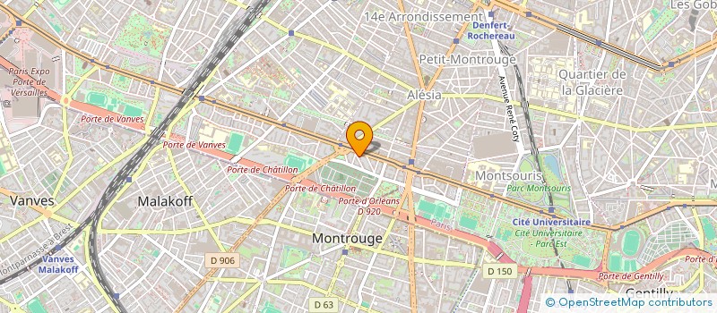 localisation de l'entreprise MONSIEUR ABDOUL AZIZ BAH  PARIS