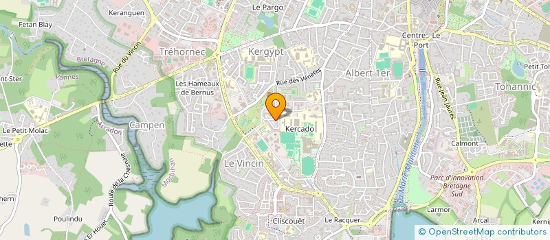 localisation de l'entreprise MONSIEUR ABDOUL-AZIZ ZONGO à VANNES