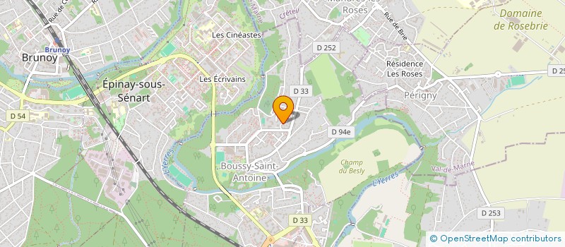 localisation de l'entreprise MONSIEUR ABDOUL-AZIZE DIABY  BOUSSY-SAINT-ANTOINE