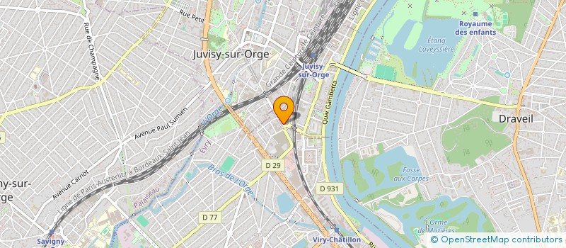 localisation de l'entreprise MONSIEUR ABDOUL AZIZE TIRERA à JUVISY-SUR-ORGE