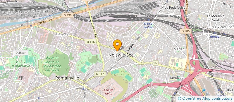 localisation de l'entreprise MONSIEUR ABDOUL BA à NOISY-LE-SEC