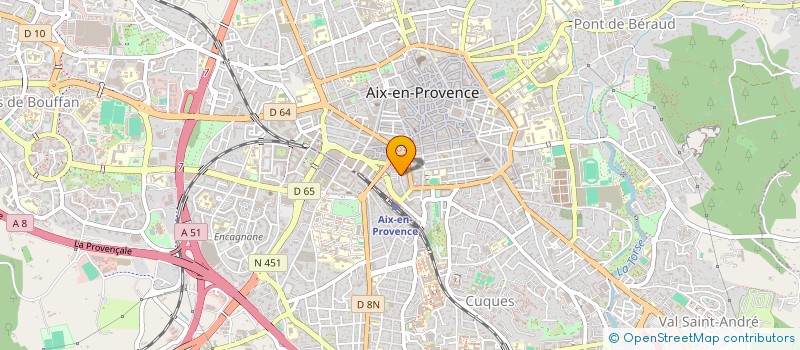 localisation de l'entreprise MONSIEUR ABDOUL BISSI à AIX-EN-PROVENCE