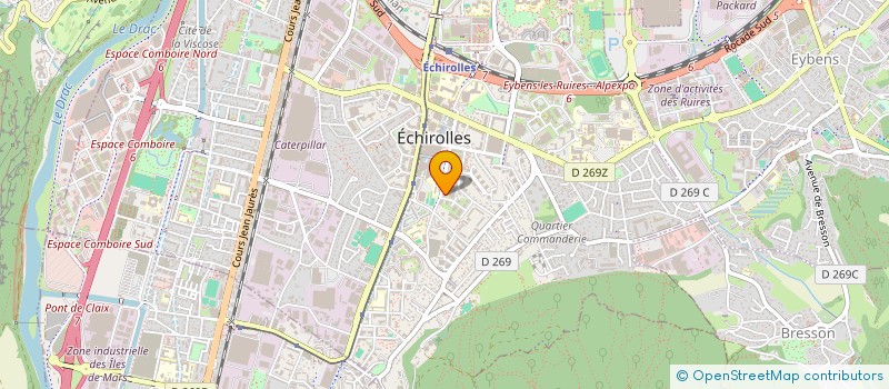 localisation de l'entreprise MONSIEUR ABDOUL CISSE à ECHIROLLES