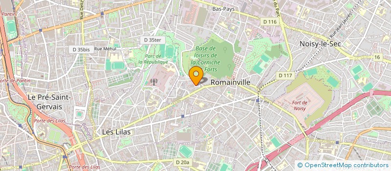 localisation de l'entreprise MONSIEUR ABDOUL DIABY à ROMAINVILLE