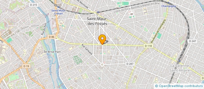 localisation de l'entreprise MONSIEUR ABDOUL DIALLO à SAINT-MAUR-DES-FOSSES