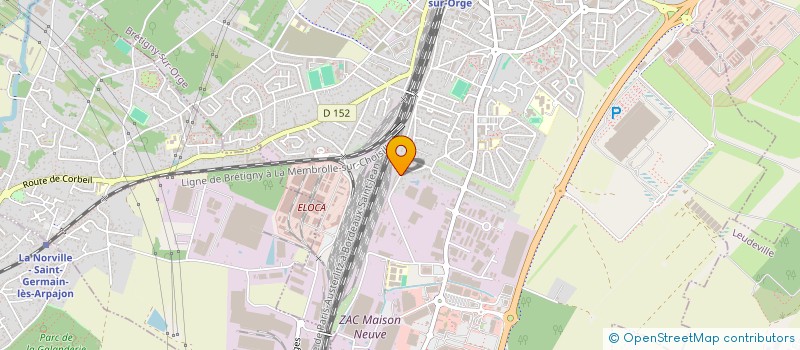 localisation de l'entreprise MONSIEUR ABDOUL DIALLO à BRETIGNY-SUR-ORGE