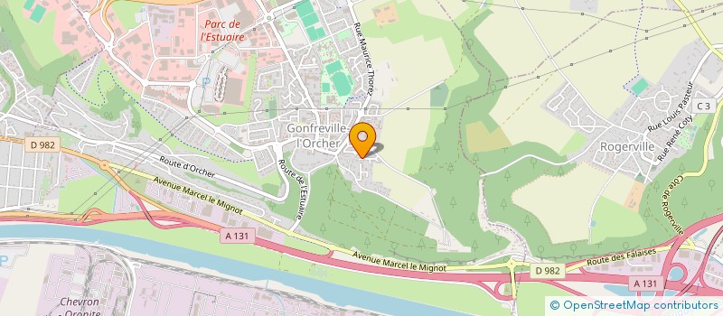 localisation de l'entreprise MONSIEUR ABDOUL DIALLO  GONFREVILLE-L'ORCHER