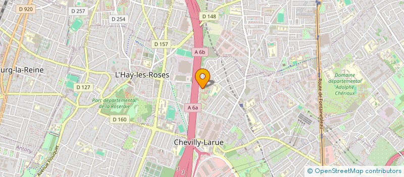 localisation de l'entreprise MONSIEUR ABDOUL DIALLO  L'HAY-LES-ROSES