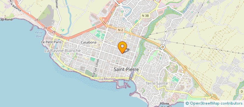 localisation de l'entreprise MONSIEUR ABDOUL DINDAR à SAINT-PIERRE