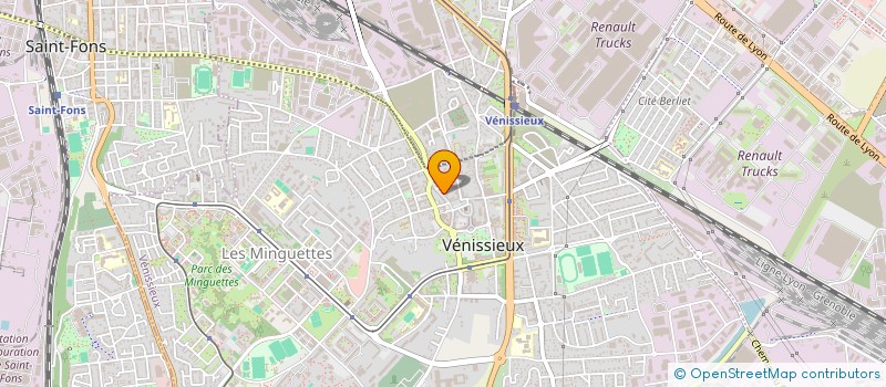 localisation de l'entreprise MONSIEUR ABDOUL DJIBRIL  VENISSIEUX