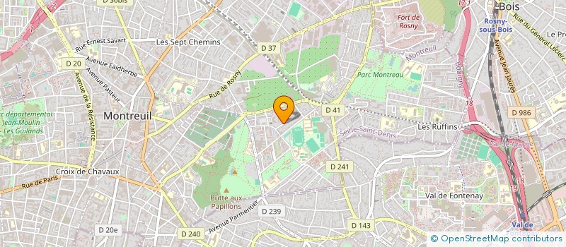 localisation de l'entreprise MONSIEUR ABDOUL DRAME à MONTREUIL
