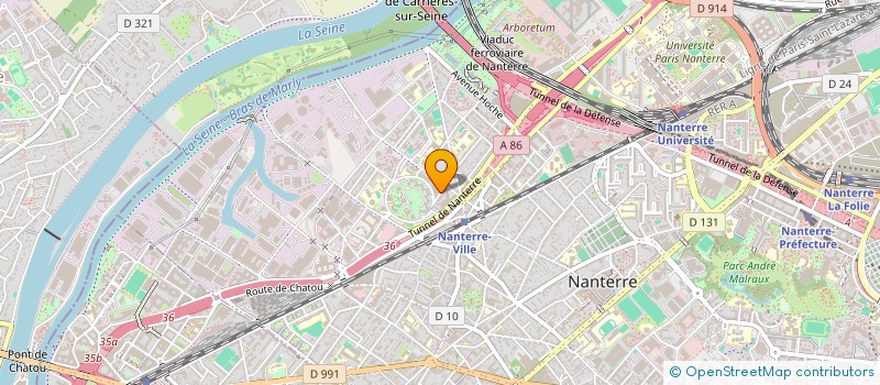 localisation de l'entreprise MONSIEUR ABDOUL DRAME  NANTERRE