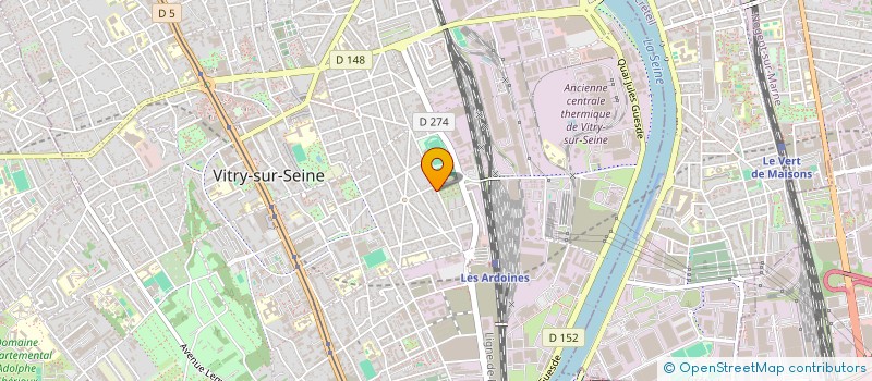 localisation de l'entreprise MONSIEUR ABDOUL FATAH IDI CHEFFOU  VITRY-SUR-SEINE