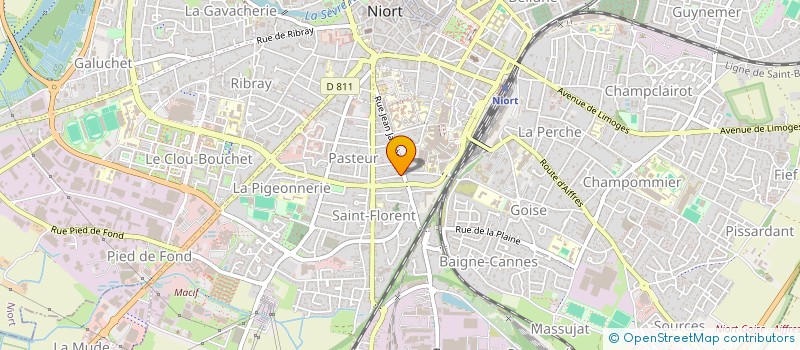 localisation de l'entreprise MONSIEUR ABDOUL FOFANA à NIORT