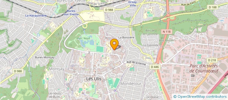 localisation de l'entreprise MONSIEUR ABDOUL GUEYE  LES ULIS