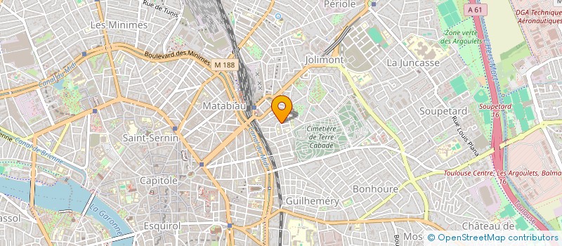localisation de l'entreprise MONSIEUR ABDOUL HEMAT à TOULOUSE