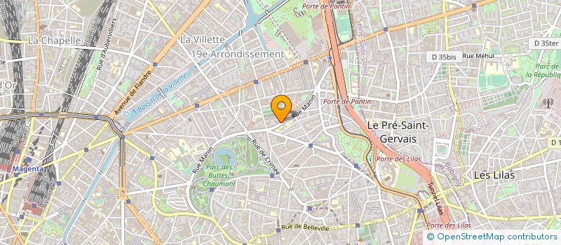 localisation de l'entreprise MONSIEUR ABDOUL KADER DIOMANDE  PARIS