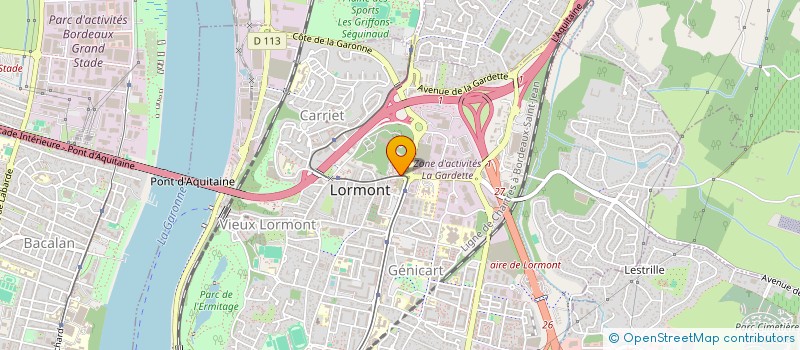 localisation de l'entreprise MONSIEUR ABDOUL-KARIM ABDOU à LORMONT