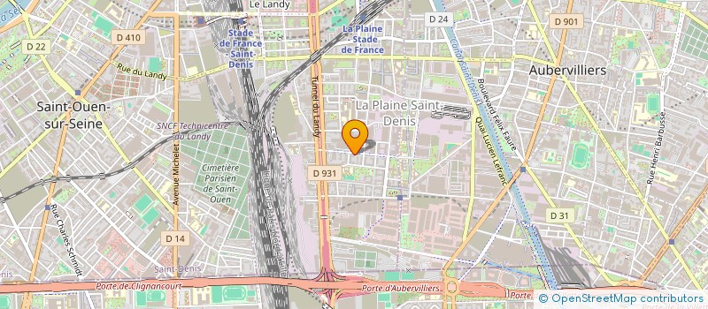 localisation de l'entreprise MONSIEUR ABDOUL-KARIM KONE DIT BERTHE  SAINT-DENIS