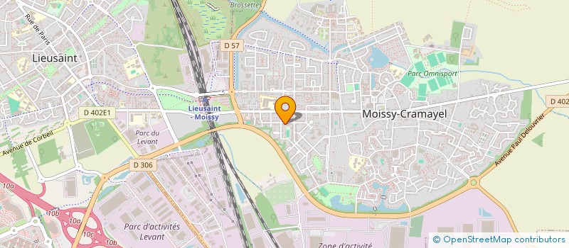 localisation de l'entreprise MONSIEUR ABDOUL-KARIM TRAORE  MOISSY-CRAMAYEL