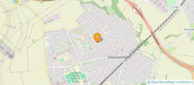 localisation de l'entreprise MONSIEUR ABDOUL KONATE  GOUSSAINVILLE