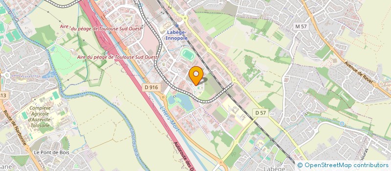 localisation de l'entreprise MONSIEUR ABDOUL LEGENDRE  LABEGE