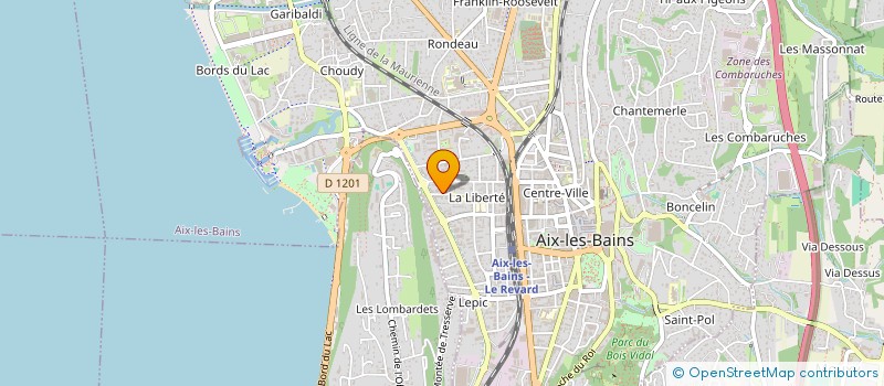 localisation de l'entreprise MONSIEUR ABDOUL MADI MROIVILLI à AIX-LES-BAINS
