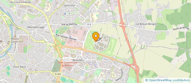 localisation de l'entreprise MONSIEUR ABDOUL MADOUGOU  POITIERS