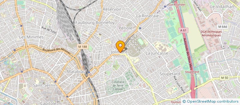 localisation de l'entreprise MONSIEUR ABDOUL-MAGID TRAORE à TOULOUSE
