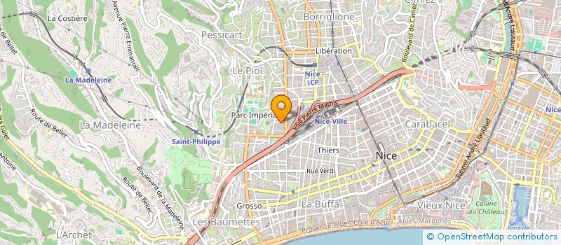localisation de l'entreprise MONSIEUR ABDOUL MALIK OUMAROV à NICE