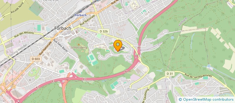 localisation de l'entreprise MONSIEUR ABDOUL MORLAYE SANO  FORBACH