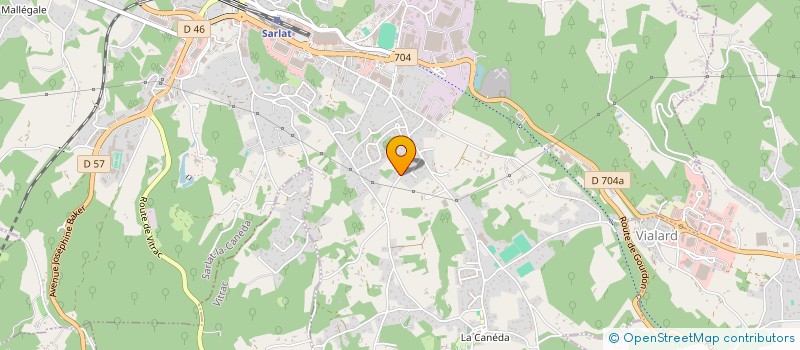 localisation de l'entreprise MONSIEUR ABDOUL OUEDRAOGO  SARLAT-LA-CANEDA