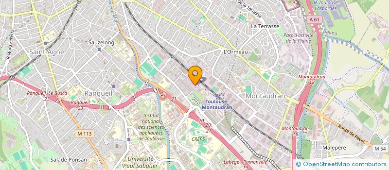 localisation de l'entreprise MONSIEUR ABDOUL OUEDRAOGO à TOULOUSE