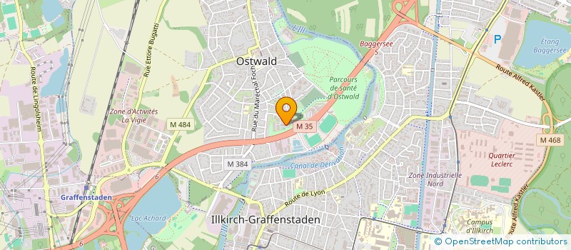 localisation de l'entreprise MONSIEUR ABDOUL QADEER MUQIMI  OSTWALD