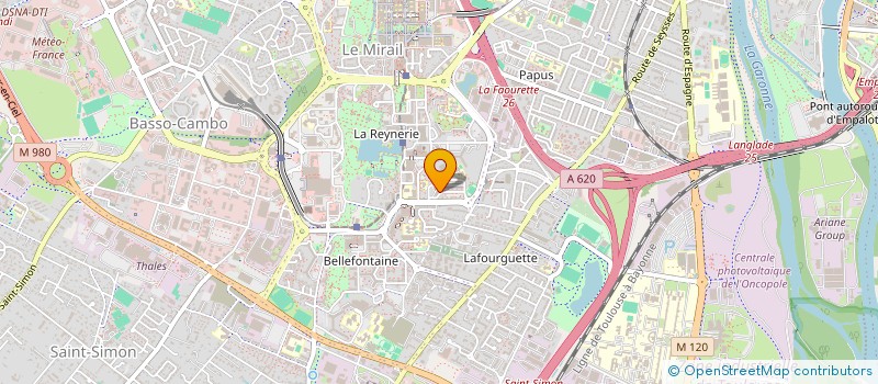 localisation de l'entreprise MONSIEUR ABDOUL-RAHMAN BECHIR ABEDELKERIM  TOULOUSE