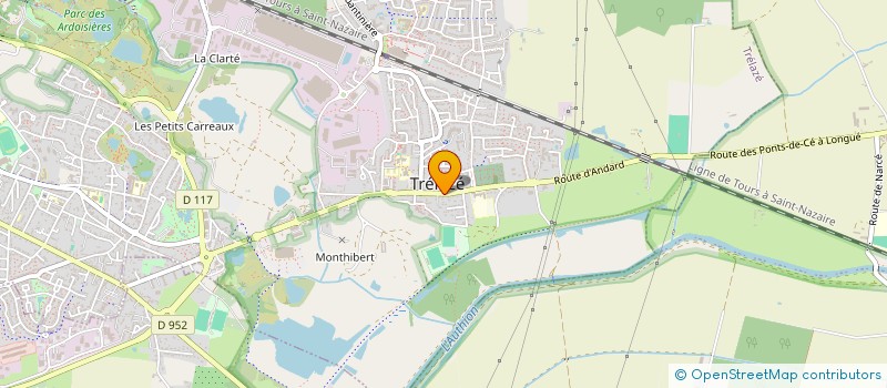 localisation de l'entreprise MONSIEUR ABDOUL RAHMATY  TRELAZE