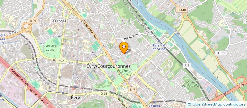 localisation de l'entreprise MONSIEUR ABDOUL RAZAK ADO MALAM GARBA à EVRY-COURCOURONNES