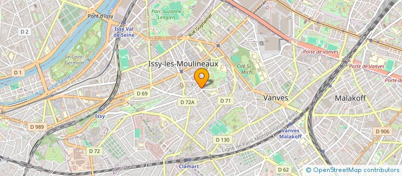 localisation de l'entreprise MONSIEUR ABDOUL RAZAK LOKA à ISSY-LES-MOULINEAUX