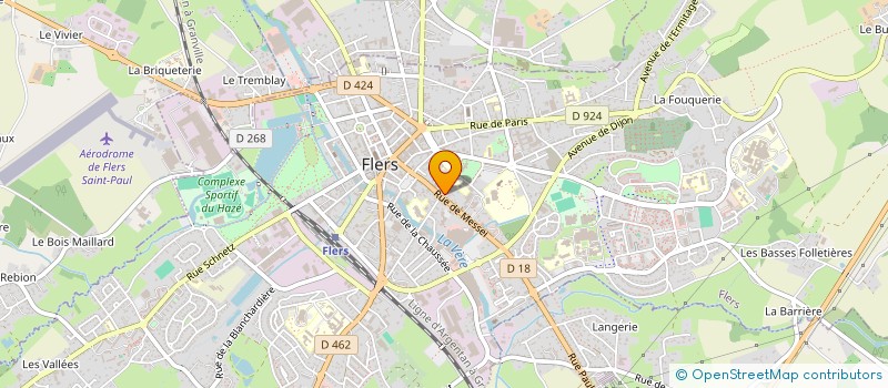 localisation de l'entreprise MONSIEUR ABDOUL RAZAK MOUNKAILA ISSOUFOU à FLERS