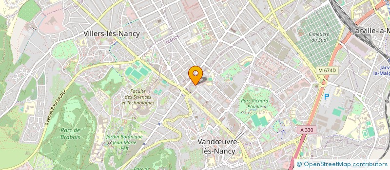 localisation de l'entreprise MONSIEUR ABDOUL RICHE  VANDUVRE-LES-NANCY