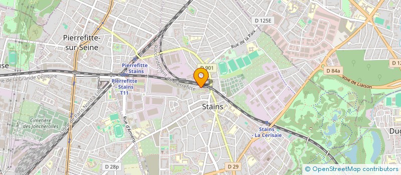 localisation de l'entreprise MONSIEUR ABDOUL SAHAK à STAINS