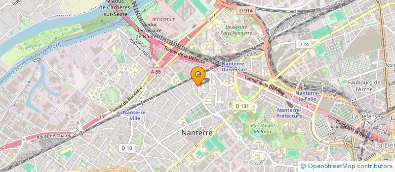 localisation de l'entreprise MONSIEUR ABDOUL SANGARE  NANTERRE