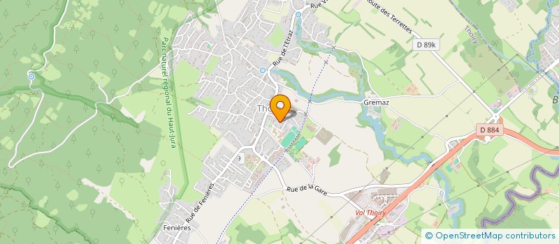 localisation de l'entreprise MONSIEUR ABDOUL SIDIBE  THOIRY