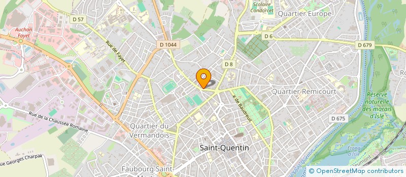localisation de l'entreprise MONSIEUR ABDOUL SOW à SAINT QUENTIN