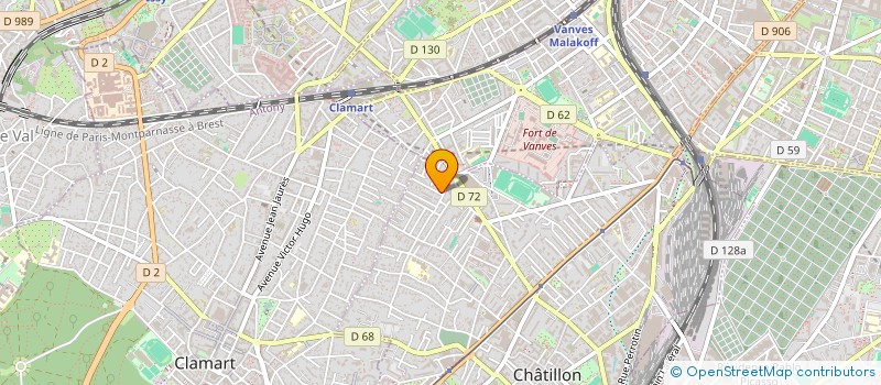 localisation de l'entreprise MONSIEUR ABDOUL SYLLA à CHATILLON