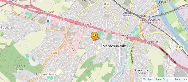 localisation de l'entreprise MONSIEUR ABDOUL TALLA  MANTES-LA-VILLE