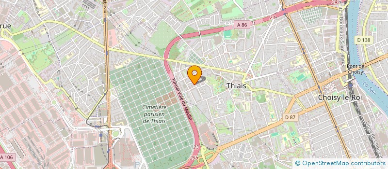 localisation de l'entreprise MONSIEUR ABDOUL TAMELA  THIAIS